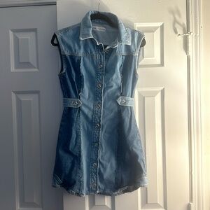 Zara Denim Dress; Size Small